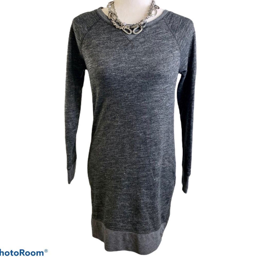 Banana Republic Sweatshirt Dress w/ Side Zippers